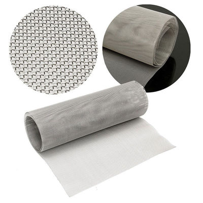 প্রস্থ 10mm-3000mm অ্যাসিড এবং ক্ষার প্রতিরোধী বোনা তারের জাল কাস্টমাইজযোগ্য অগ্নি প্রতিরোধের স্টেইনলেস স্টীল তার থেকে তৈরি